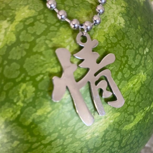 asian CRUSH silver necklace - Picture 4 of 4